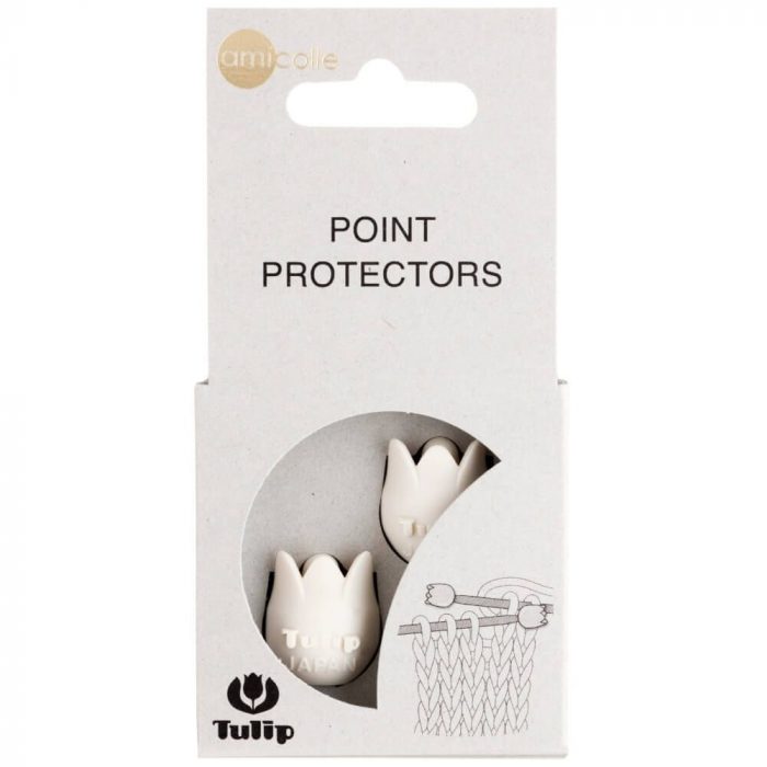 Tulip Knitting Needle Point Protectors Large (White) - Habbedash